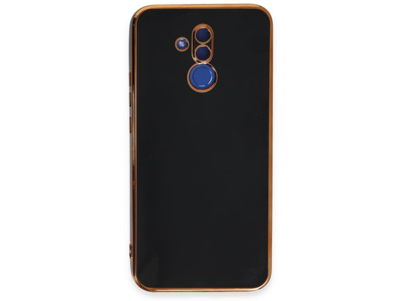 Newface Huawei Mate 20 Lite Kılıf Volet Silikon - Siyah