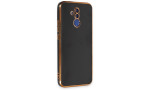 Newface Huawei Mate 20 Lite Kılıf Volet Silikon - Siyah
