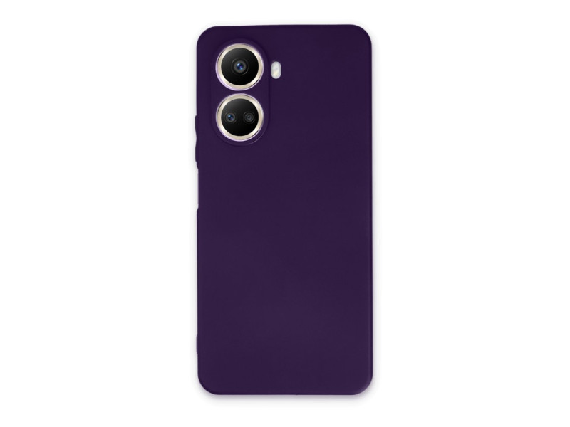 Newface Huawei Nova 10 SE Kılıf First Silikon - Mürdüm