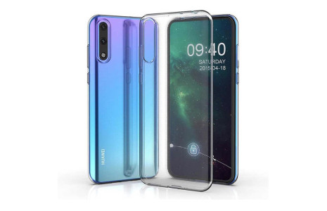 Newface Huawei P Smart S Kılıf Lüx Şeffaf Silikon