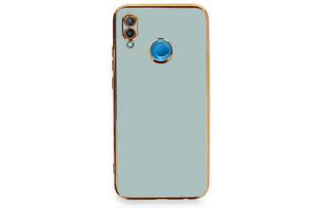 Newface Huawei P20 Lite Kılıf Volet Silikon - Açık Yeşil