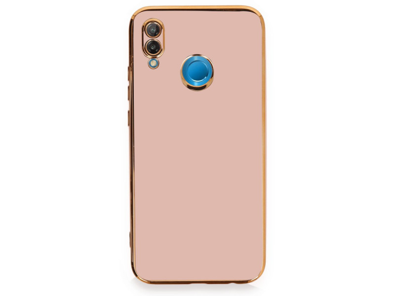 Newface Huawei P20 Lite Kılıf Volet Silikon - Pembe