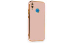 Newface Huawei P20 Lite Kılıf Volet Silikon - Pembe