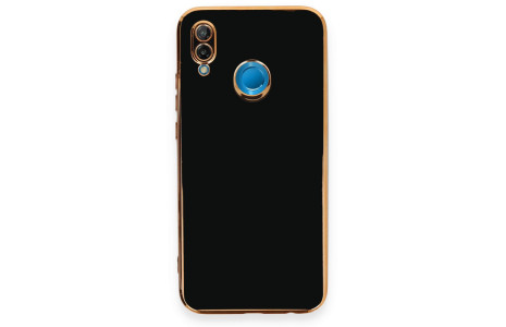 Newface Huawei P20 Lite Kılıf Volet Silikon - Siyah