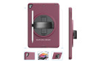 Newface iPad 10.2 (7.nesil) Kılıf Hand Strap Tablet Kılıfı - Mürdüm