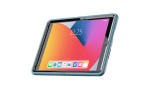 Newface iPad 10.2 (7.nesil) Kılıf Hand Strap Tablet Kılıfı - Turkuaz