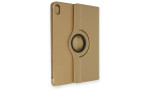 Newface iPad 2022 10.9 (10.nesil) Kılıf 360 Tablet Deri Kılıf - Gold