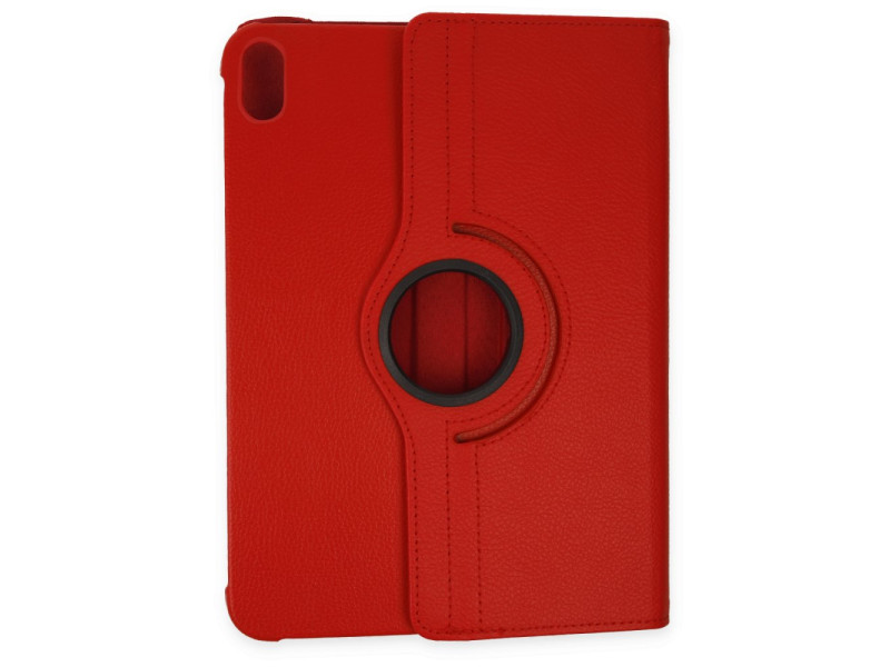 Newface iPad 2022 10.9 (10.nesil) Kılıf 360 Tablet Deri Kılıf - Kırmızı