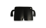 Newface iPad 2022 10.9 (10.nesil) Kılıf Karakter Tablet Silikon - Siyah