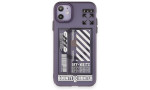 Newface iPhone 11 Kılıf Apollo Magneticsafe Desenli Kapak - Apollo Mor - 1