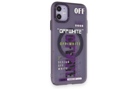 Newface iPhone 11 Kılıf Apollo Magneticsafe Desenli Kapak - Apollo Mor - 3