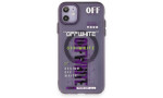Newface iPhone 11 Kılıf Apollo Magneticsafe Desenli Kapak - Apollo Mor - 3