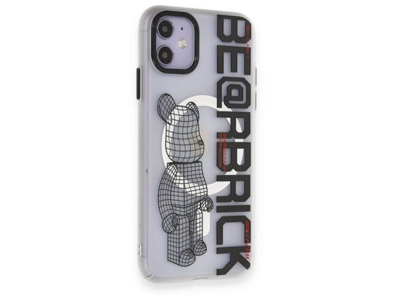 Newface iPhone 11 Kılıf Apollo Magneticsafe Desenli Kapak - Apollo Şeffaf - 1