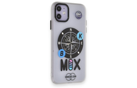Newface iPhone 11 Kılıf Apollo Magneticsafe Desenli Kapak - Apollo Şeffaf - 3