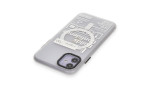 Newface iPhone 11 Kılıf Apollo Magneticsafe Desenli Kapak - Apollo Şeffaf - 4
