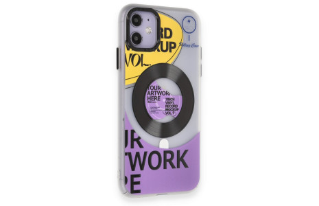 Newface iPhone 11 Kılıf Apollo Magneticsafe Desenli Kapak - Apollo Şeffaf - 6
