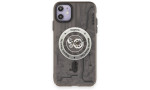 Newface iPhone 11 Kılıf Apollo Magneticsafe Desenli Kapak - Apollo Siyah - 1