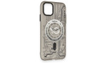 Newface iPhone 11 Kılıf Apollo Magneticsafe Desenli Kapak - Apollo Siyah - 1