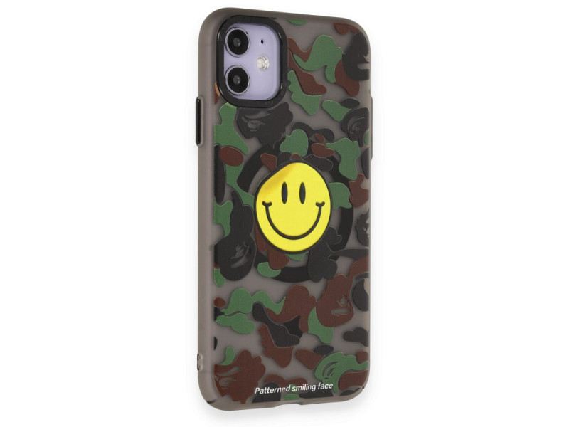 Newface iPhone 11 Kılıf Apollo Magneticsafe Desenli Kapak - Apollo Siyah - 4