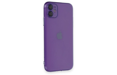 Newface iPhone 11 Kılıf Armada Lensli Kapak - Derin Mor
