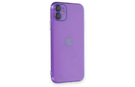 Newface iPhone 11 Kılıf Armada Lensli Kapak - Lila