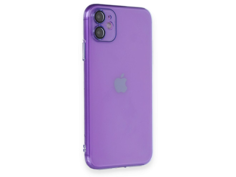 Newface iPhone 11 Kılıf Armada Lensli Kapak - Lila