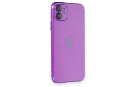 Newface iPhone 11 Kılıf Armada Lensli Kapak - Mor