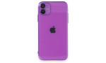 Newface iPhone 11 Kılıf Armada Lensli Kapak - Mor