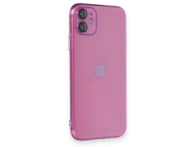 Newface iPhone 11 Kılıf Armada Lensli Kapak - Pembe