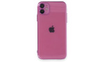 Newface iPhone 11 Kılıf Armada Lensli Kapak - Pembe