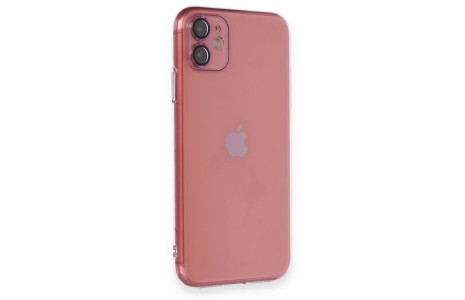 Newface iPhone 11 Kılıf Armada Lensli Kapak - Rose Gold
