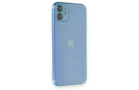 Newface iPhone 11 Kılıf Armada Lensli Kapak - Sierra Blue