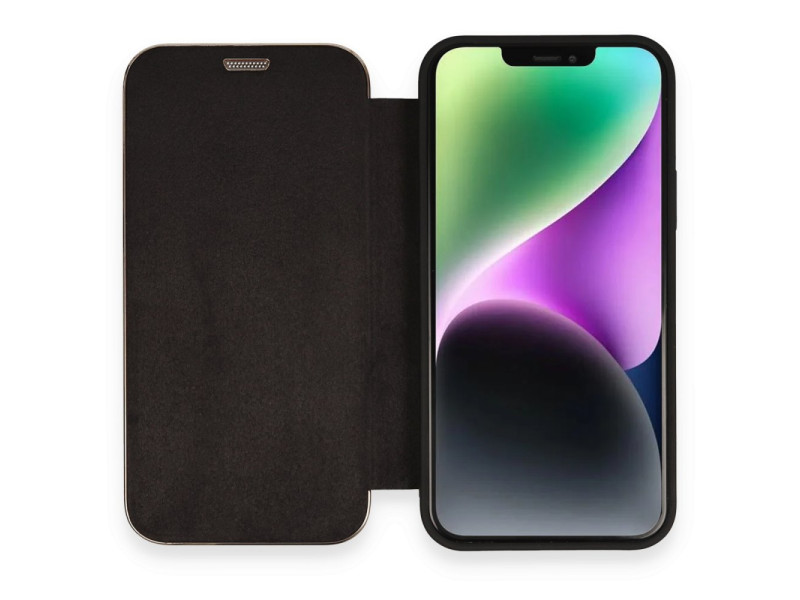 Newface iPhone 11 Kılıf Dolpin Kapaklı - Siyah