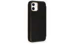 Newface iPhone 11 Kılıf Dolpin Kapaklı - Siyah