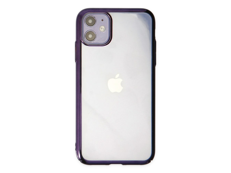 Newface iPhone 11 Kılıf Element Silikon - Mor