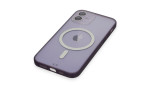 Newface iPhone 11 Kılıf Grand Magneticsafe Kapak - Mor
