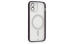 Newface iPhone 11 Kılıf Grand Magneticsafe Kapak - Mor