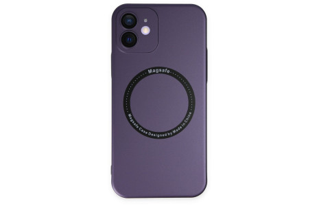 Newface iPhone 11 Kılıf Jack Magneticsafe Lens Silikon - Mor
