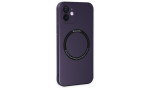Newface iPhone 11 Kılıf Jack Magneticsafe Lens Silikon - Mor