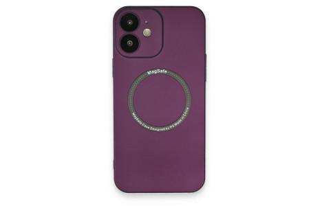 Newface iPhone 11 Kılıf Jack Magneticsafe Lens Silikon - Mürdüm