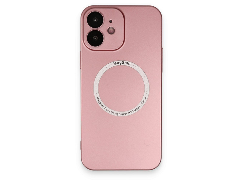 Newface iPhone 11 Kılıf Jack Magneticsafe Lens Silikon - Rose Gold