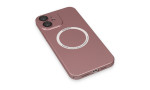 Newface iPhone 11 Kılıf Jack Magneticsafe Lens Silikon - Rose Gold