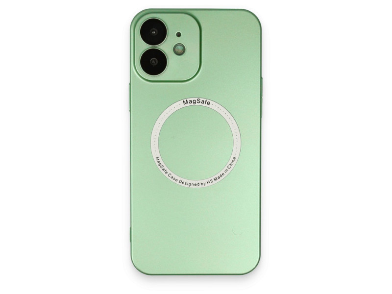 Newface iPhone 11 Kılıf Jack Magneticsafe Lens Silikon - Yeşil