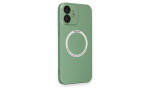 Newface iPhone 11 Kılıf Jack Magneticsafe Lens Silikon - Yeşil