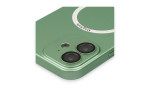 Newface iPhone 11 Kılıf Jack Magneticsafe Lens Silikon - Yeşil