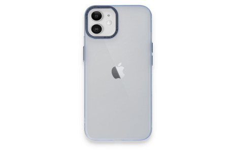 Newface iPhone 11 Kılıf Modos Metal Kapak - Mavi