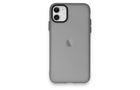 Newface iPhone 11 Kılıf Modos Metal Kapak - Siyah