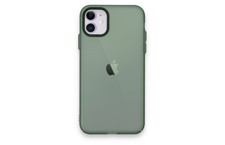 Newface iPhone 11 Kılıf Modos Metal Kapak - Yeşil
