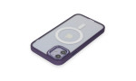 Newface iPhone 11 Kılıf Room Magneticsafe Silikon - Derin Mor