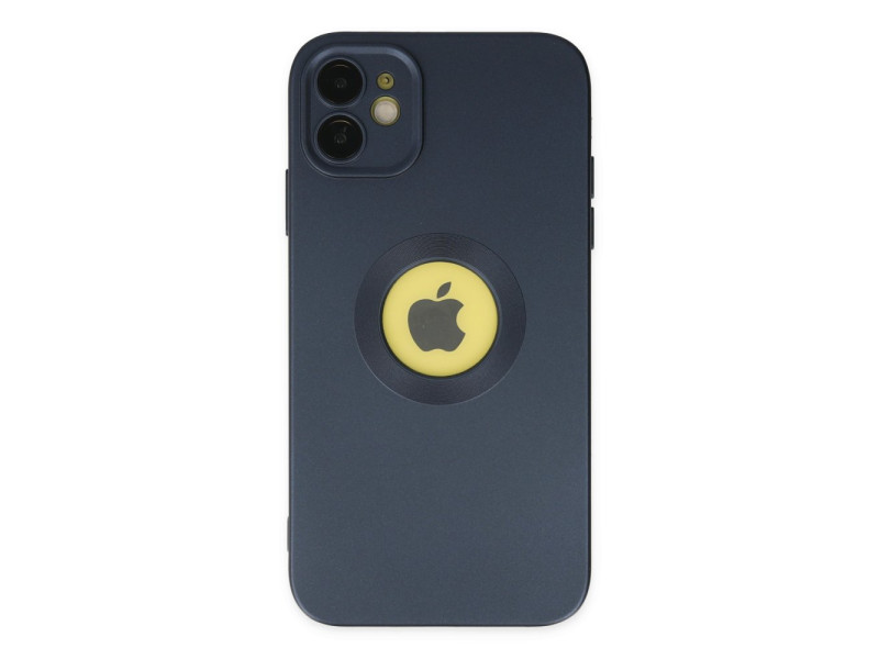 Newface iPhone 11 Kılıf Vamos Lens Silikon - Lacivert